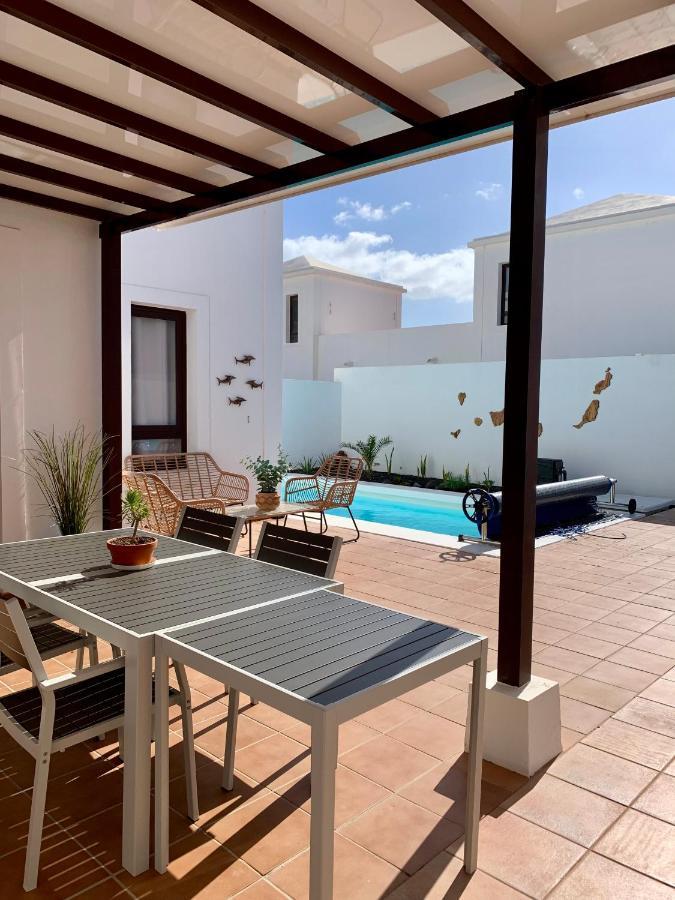 Splendid Casa Papagayo, Heated Pool, Roofterrace With Views And Wifi Villa Playa Blanca  Kültér fotó