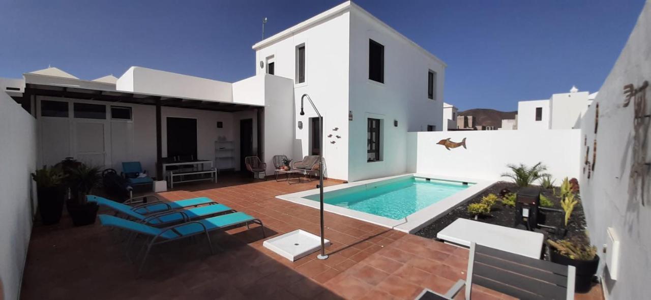Splendid Casa Papagayo, Heated Pool, Roofterrace With Views And Wifi Villa Playa Blanca  Kültér fotó